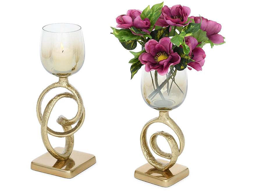 Candle Holder & Vase