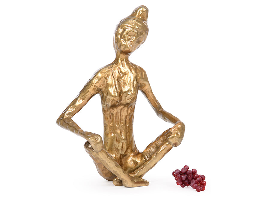 Sculpture. Yoga