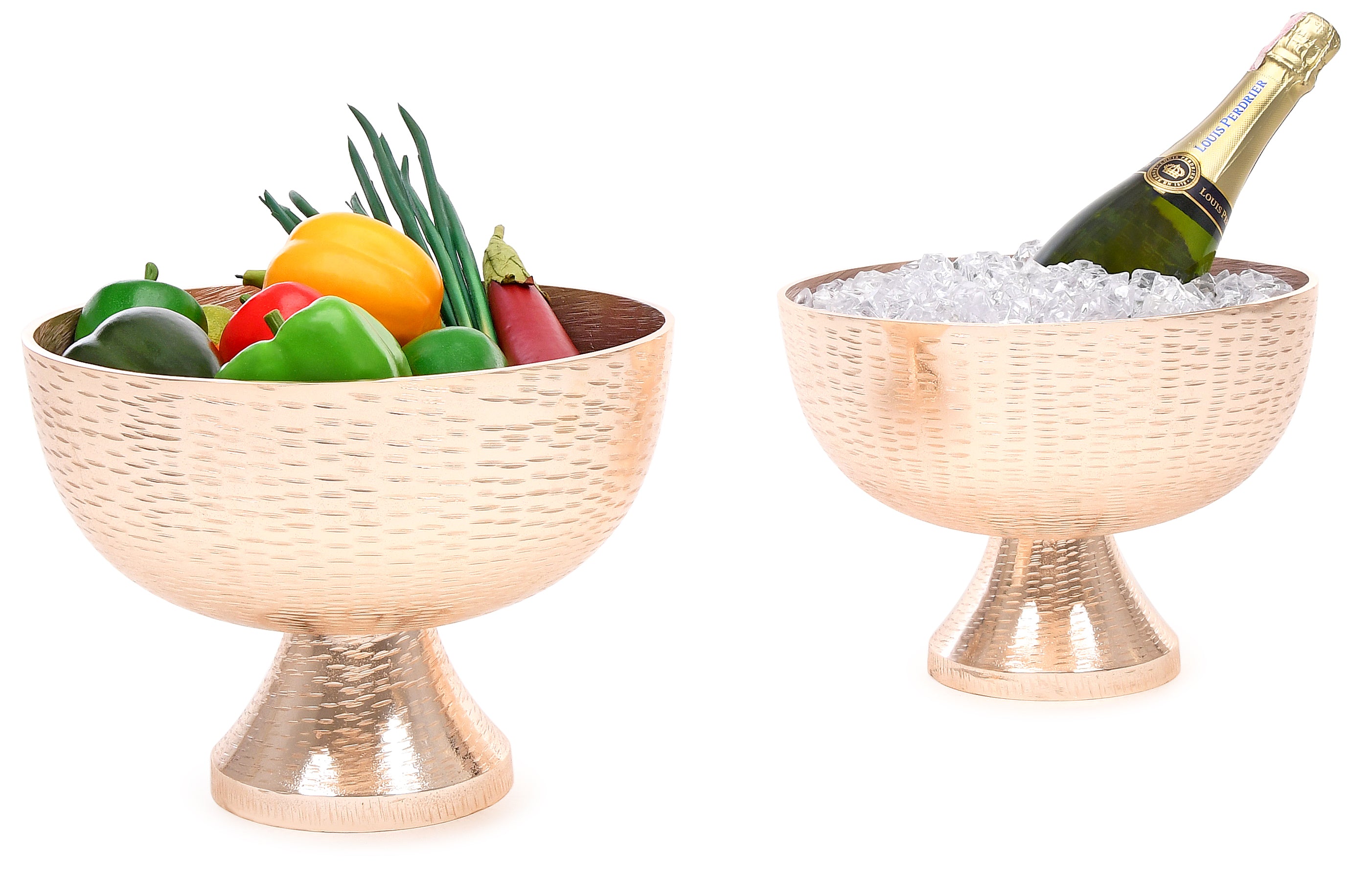 Wine Bucket and Fruit bowl